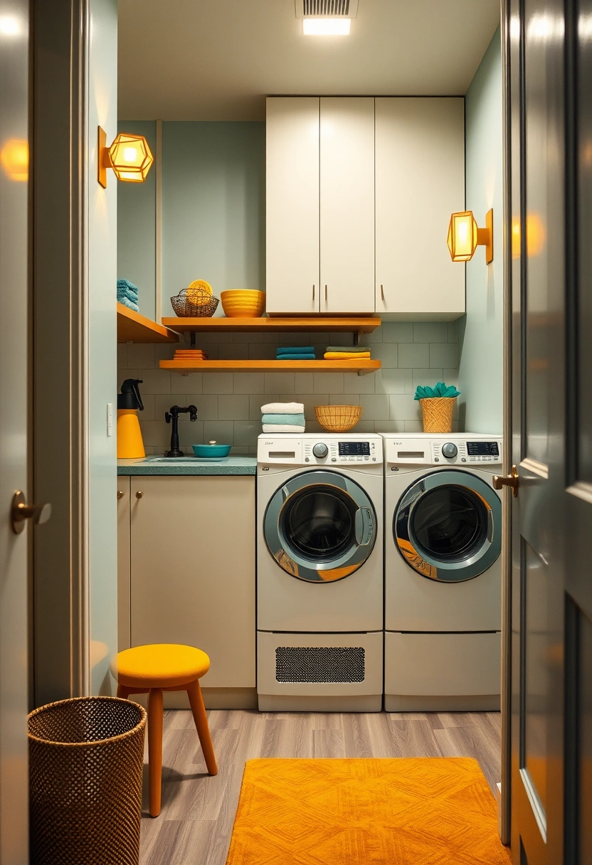 Tiny laundry room ideas 11