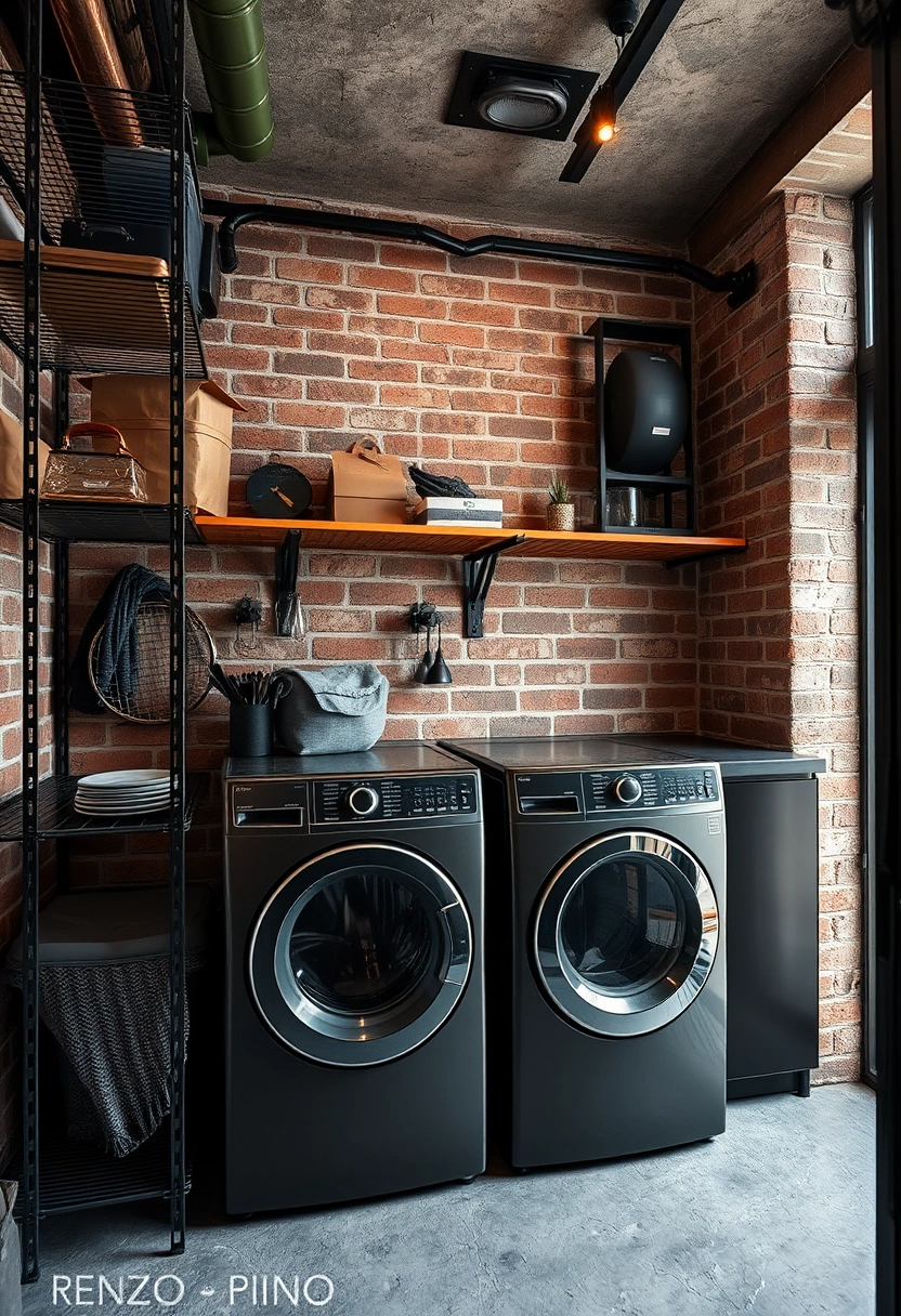 Tiny laundry room ideas 13