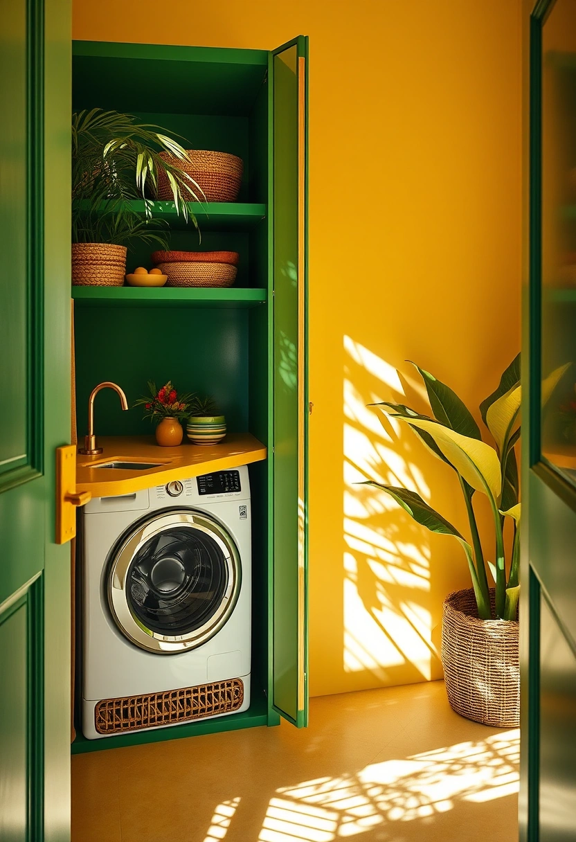 Tiny laundry room ideas 17