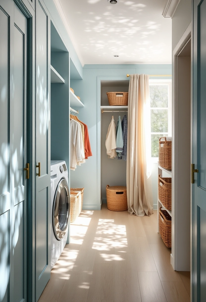Tiny laundry room ideas 8