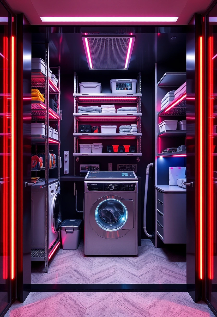 Tiny laundry room ideas 9