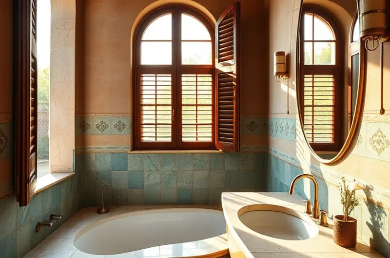Tuscan bathroom ideas 1