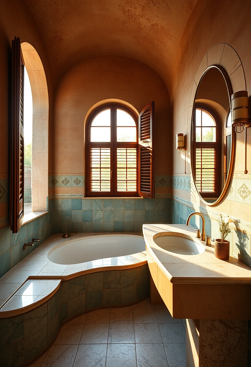 Tuscan bathroom ideas 1