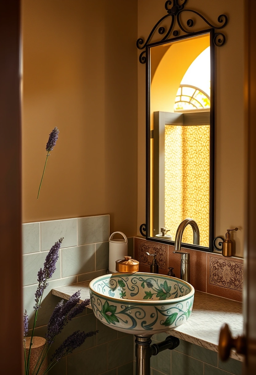 Tuscan bathroom ideas 10