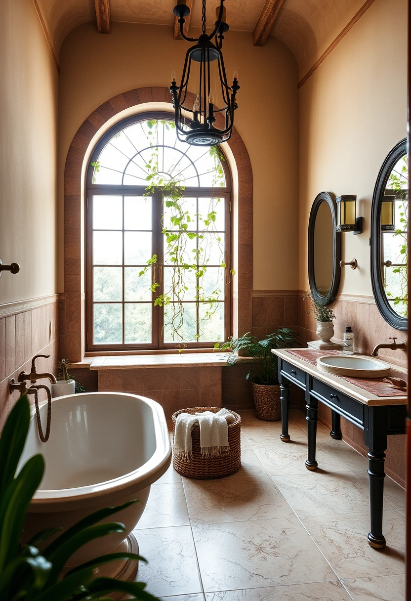 Tuscan bathroom ideas 11