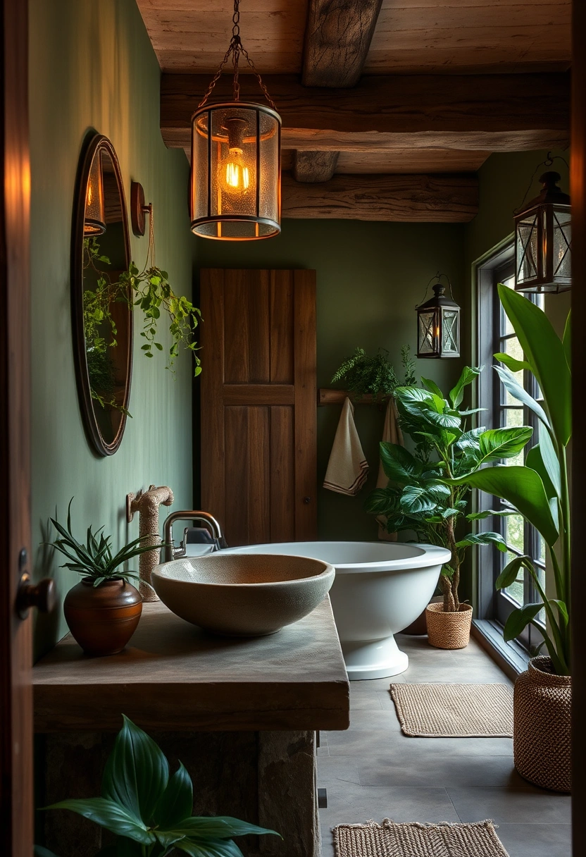 Tuscan bathroom ideas 13