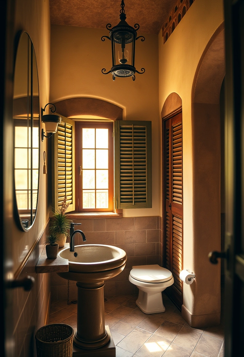 Tuscan bathroom ideas 17