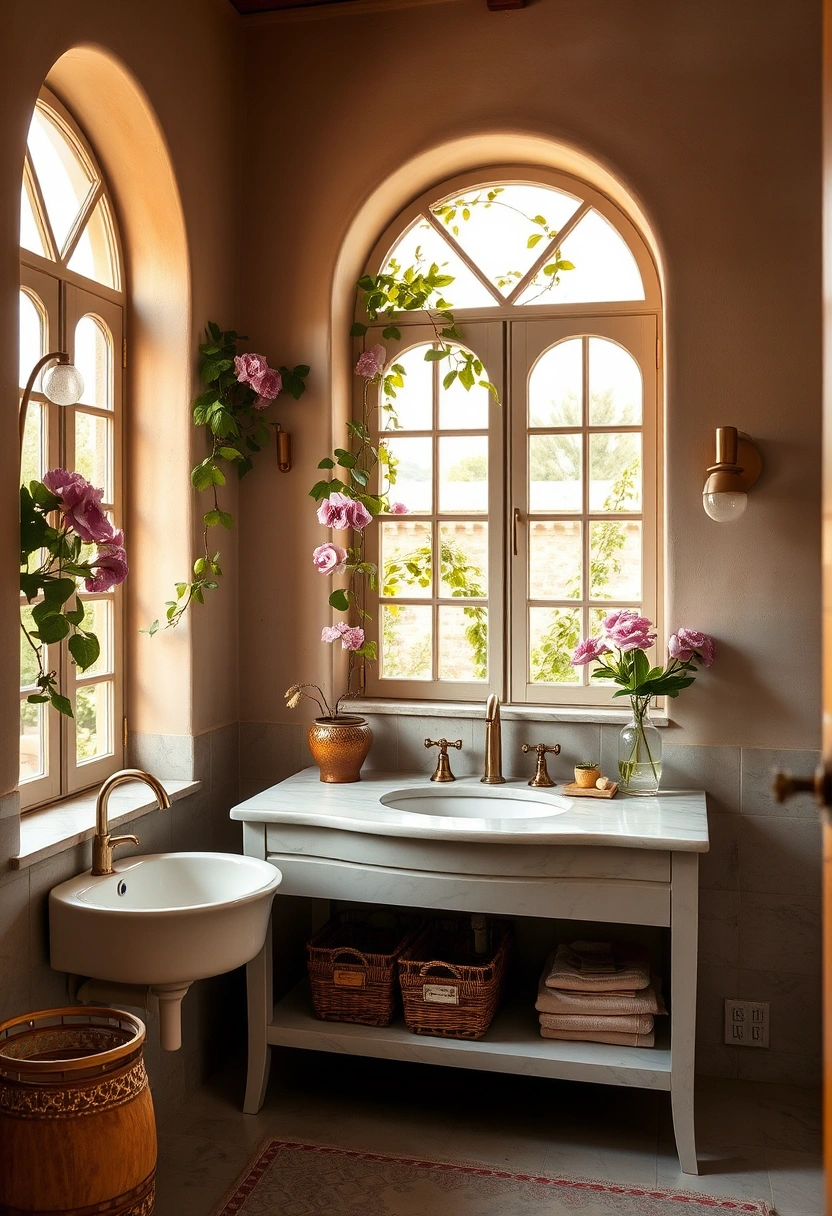 Tuscan bathroom ideas 19