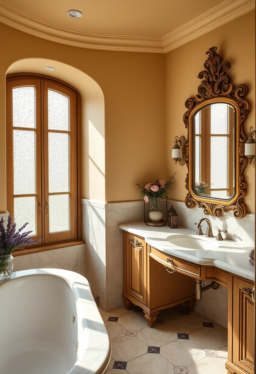 Tuscan bathroom ideas 3