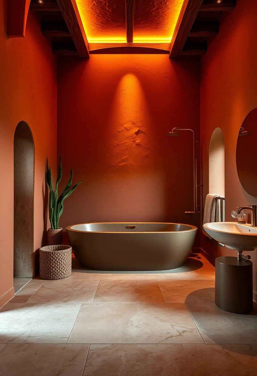 Tuscan bathroom ideas 4