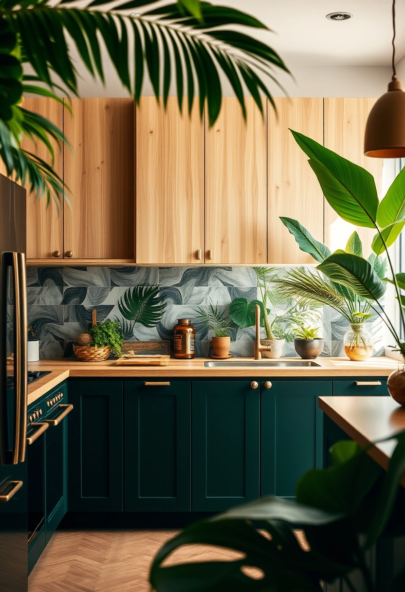 Two tone kitchen cabinets ideas 10