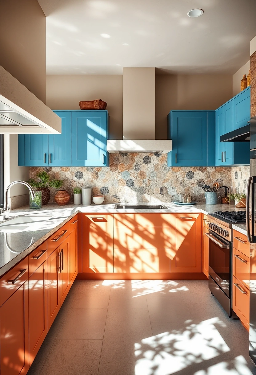 Two tone kitchen cabinets ideas 5