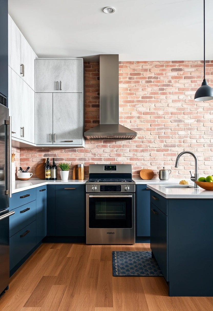 Two tone kitchen cabinets ideas 7