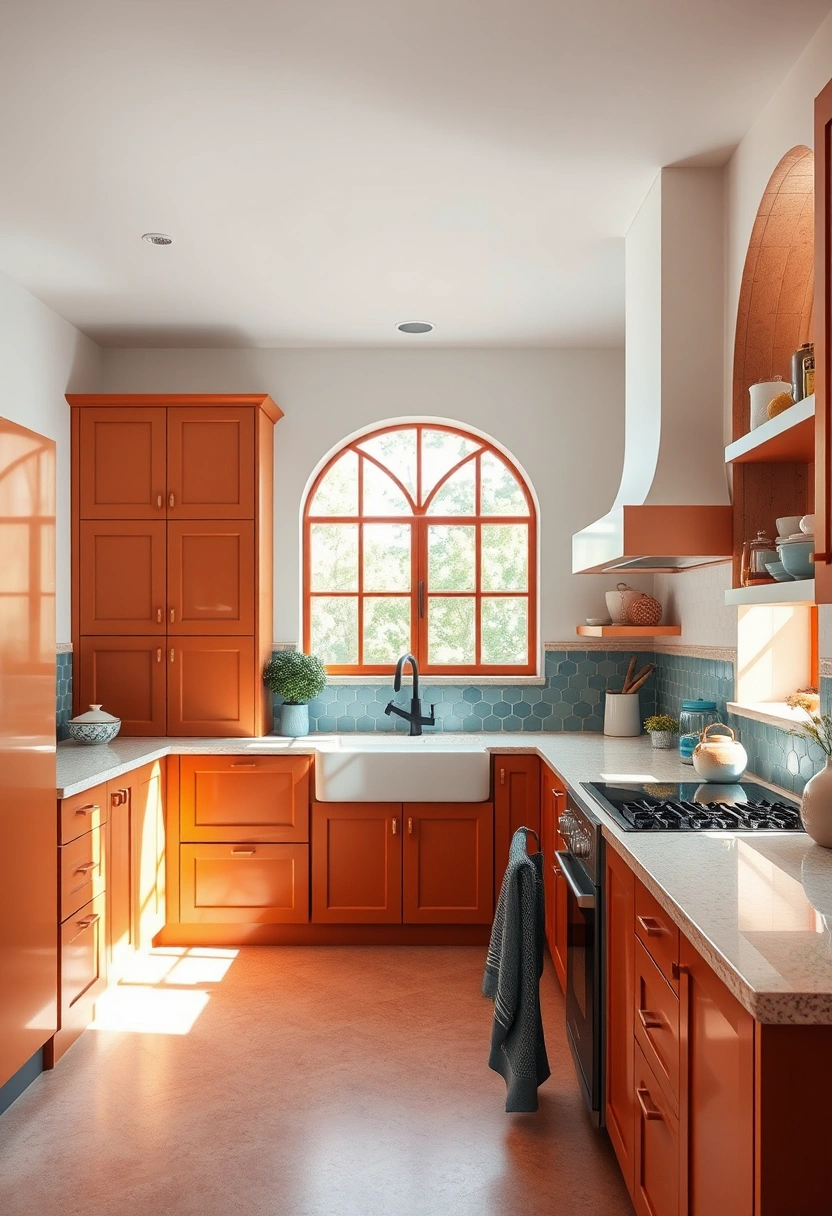 Two tone kitchen ideas 10