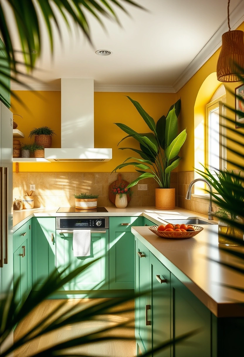 Two tone kitchen ideas 11