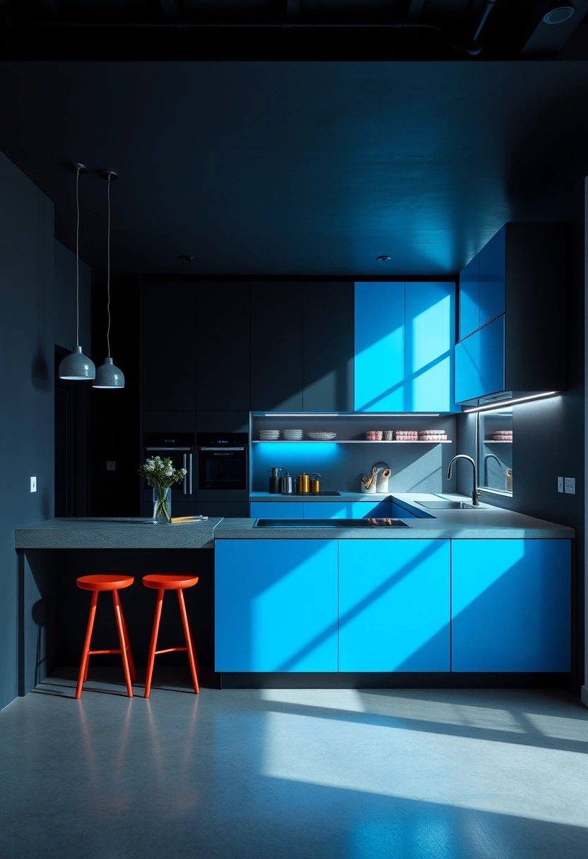 Two tone kitchen ideas 12