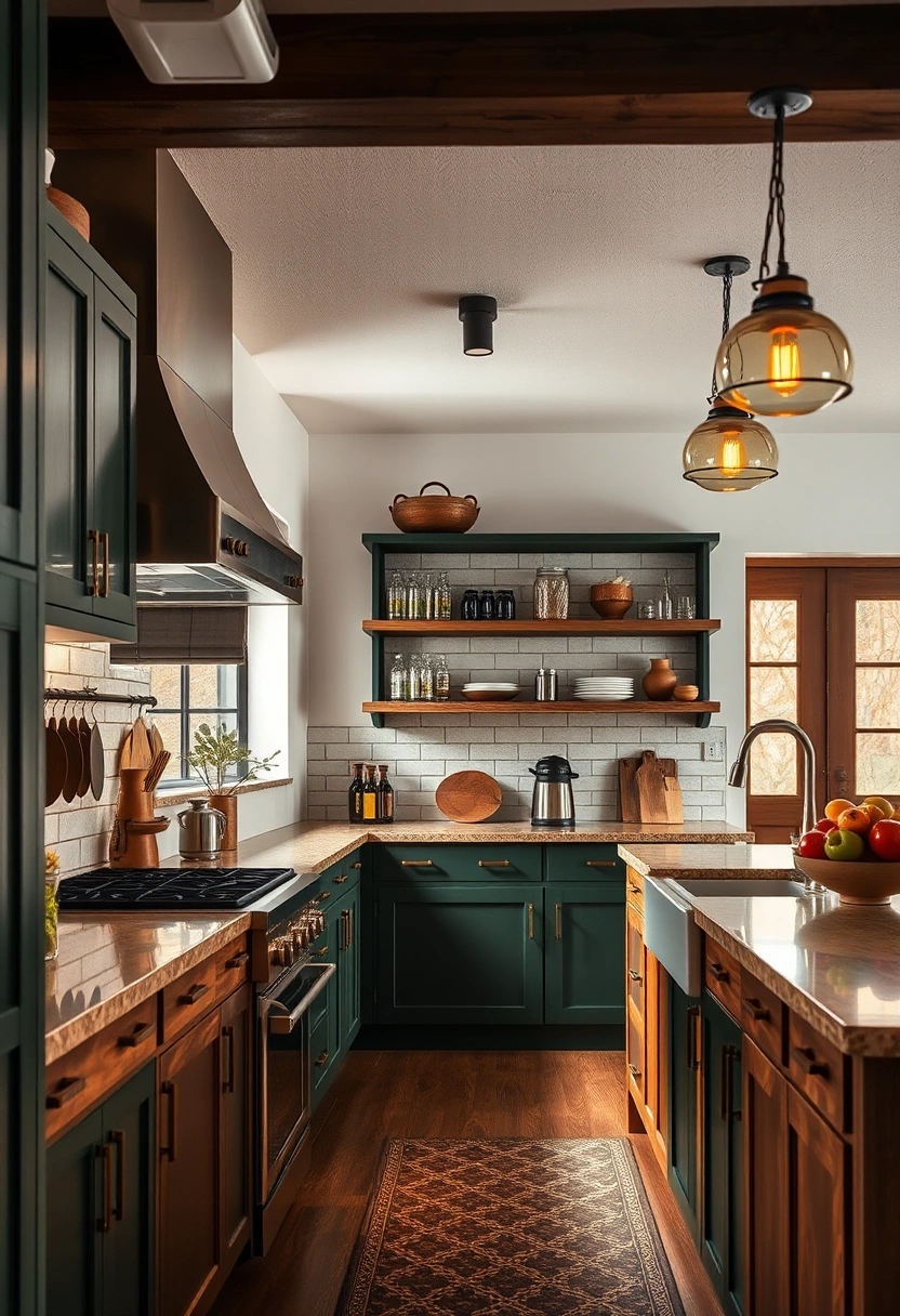 Two tone kitchen ideas 20
