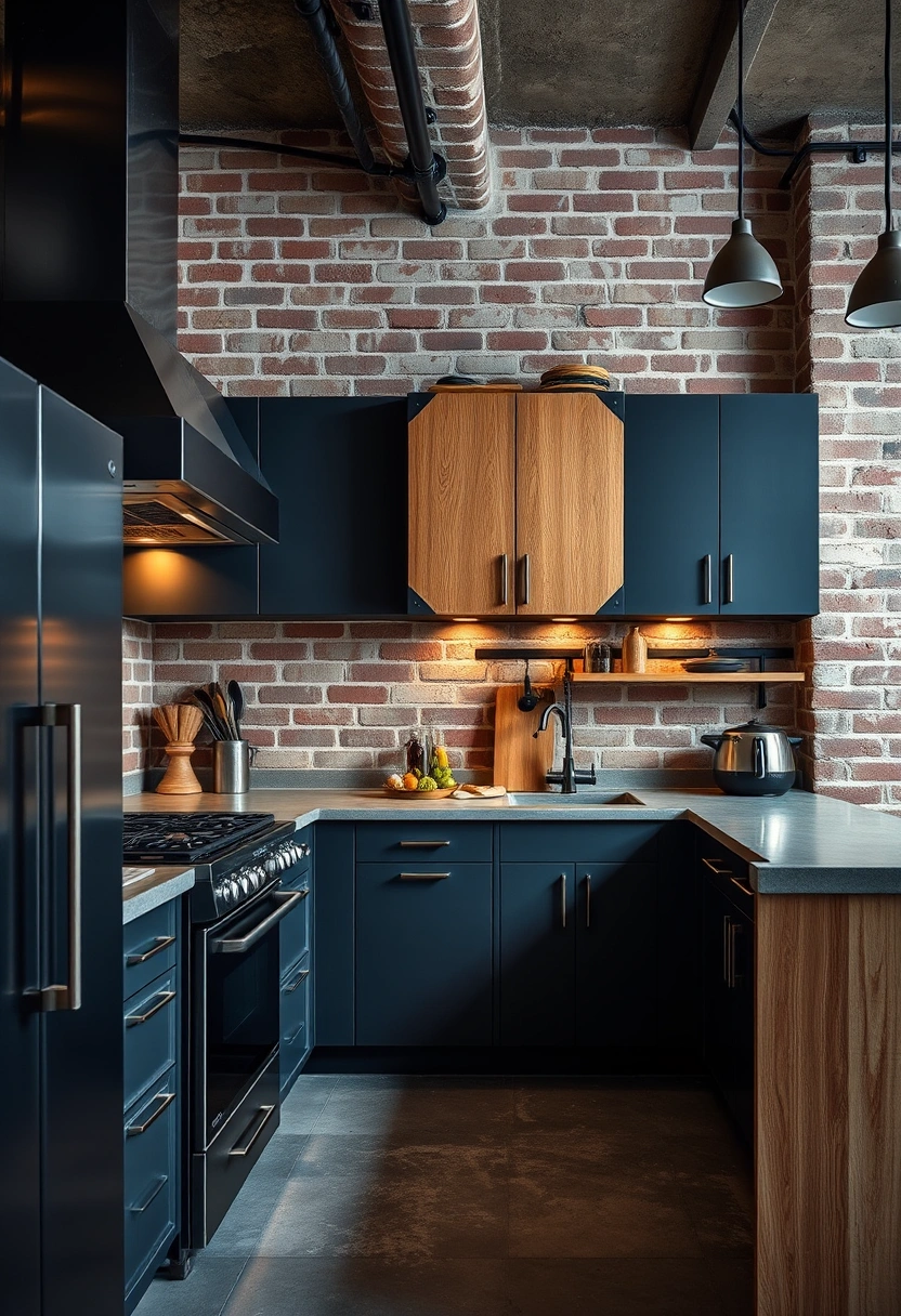Two tone kitchen ideas 3