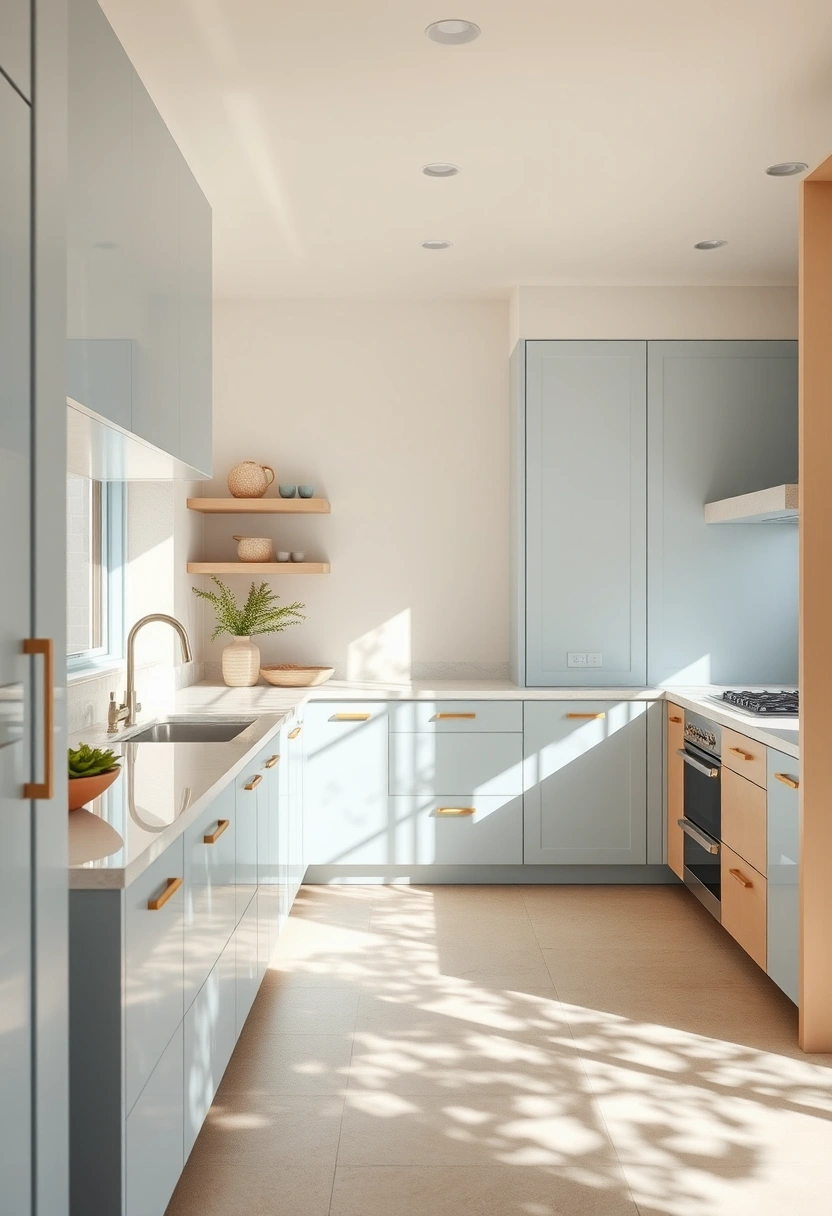 Two tone kitchen ideas 6