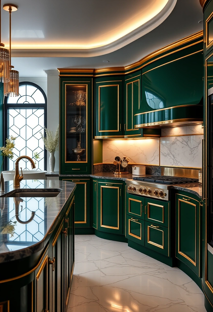 Two tone kitchen ideas 8