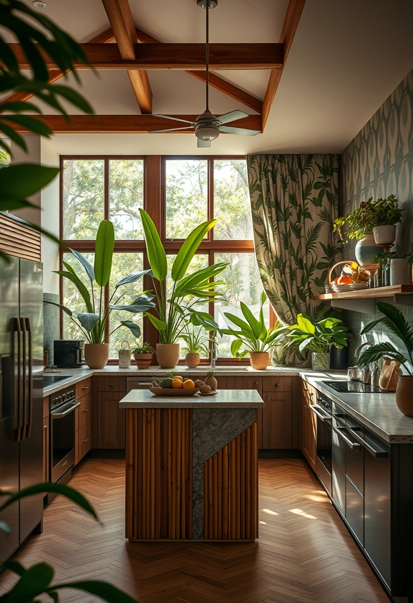 U shaped kitchen peninsula ideas 10