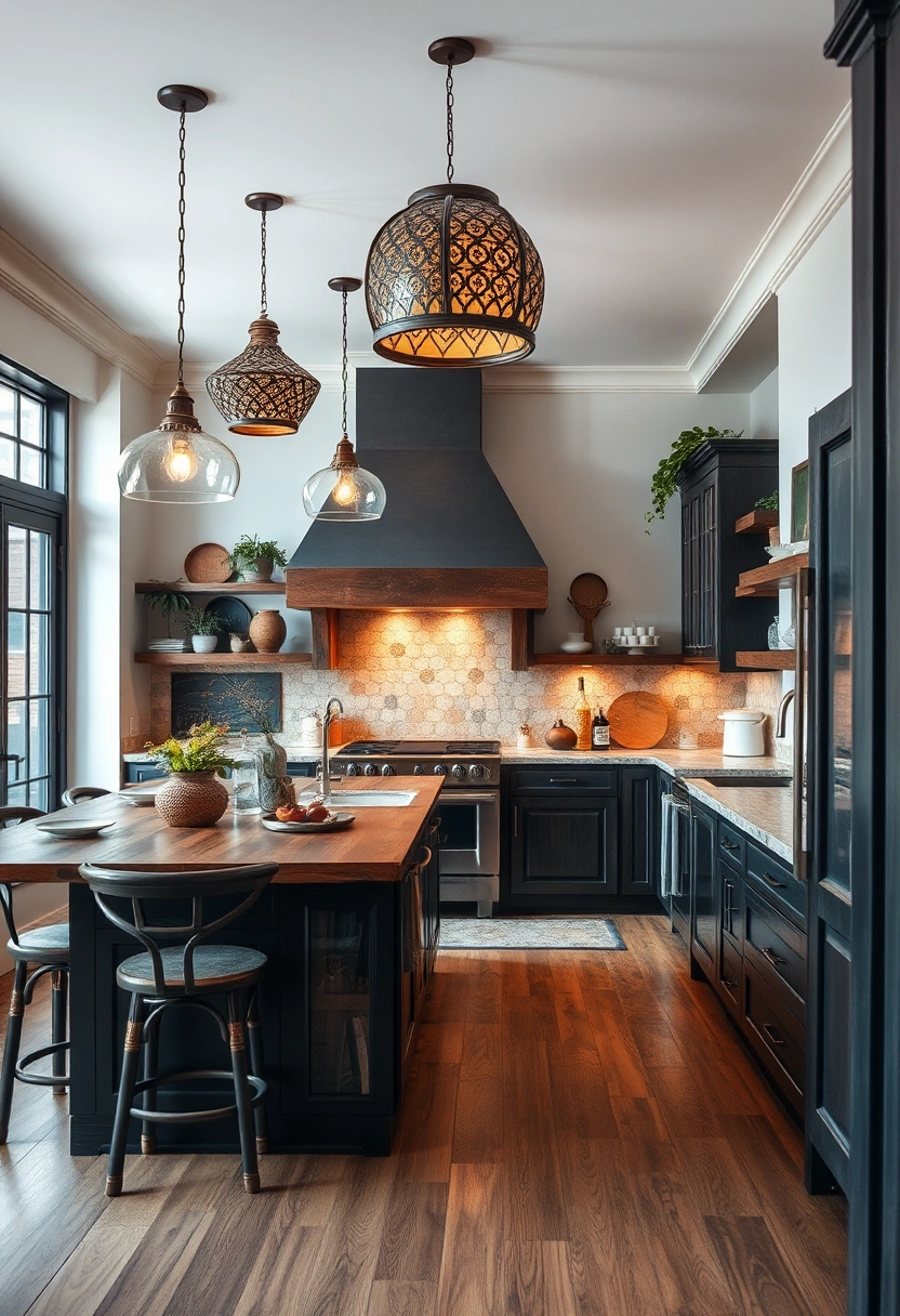 U shaped kitchen peninsula ideas 12