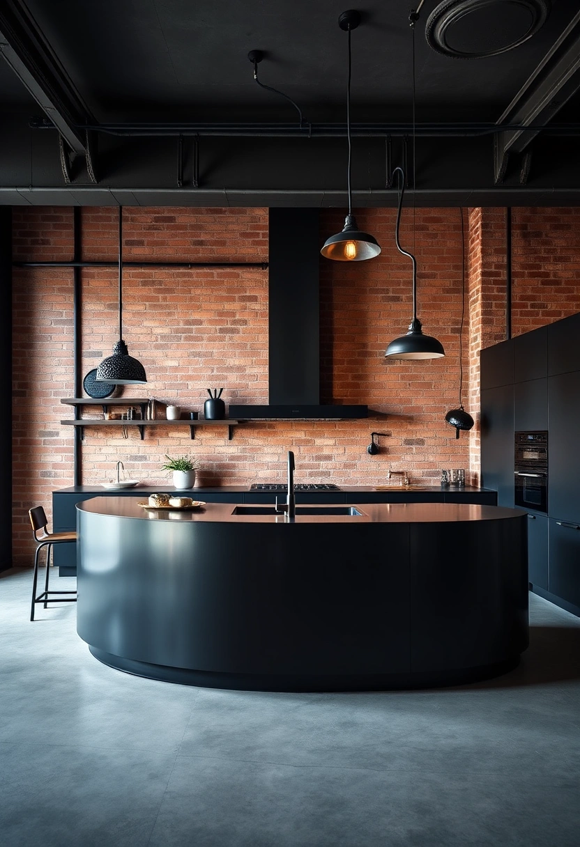 U shaped kitchen peninsula ideas 15