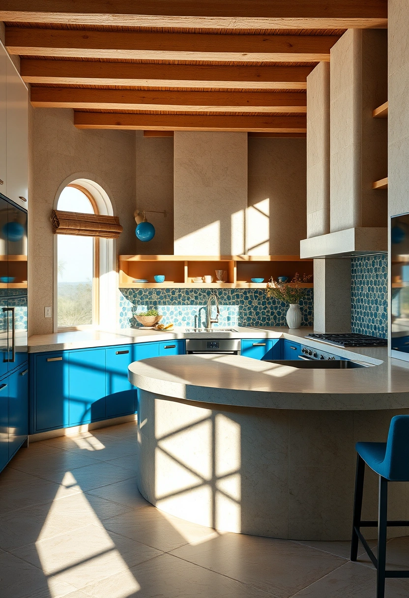 U shaped kitchen peninsula ideas 6
