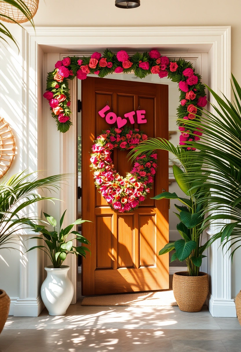 Valentines door decoration ideas 17