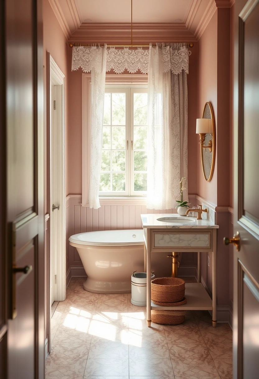 Vintage modern bathroom ideas 1