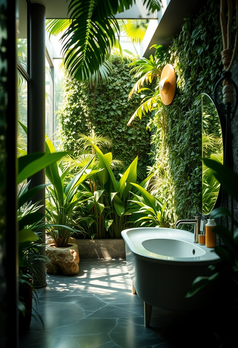 Vintage modern bathroom ideas 11