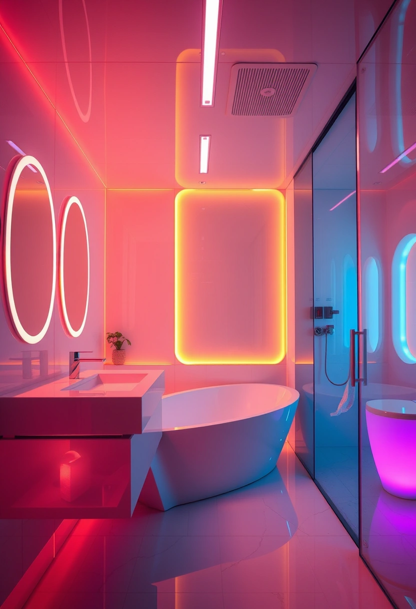 Vintage modern bathroom ideas 12
