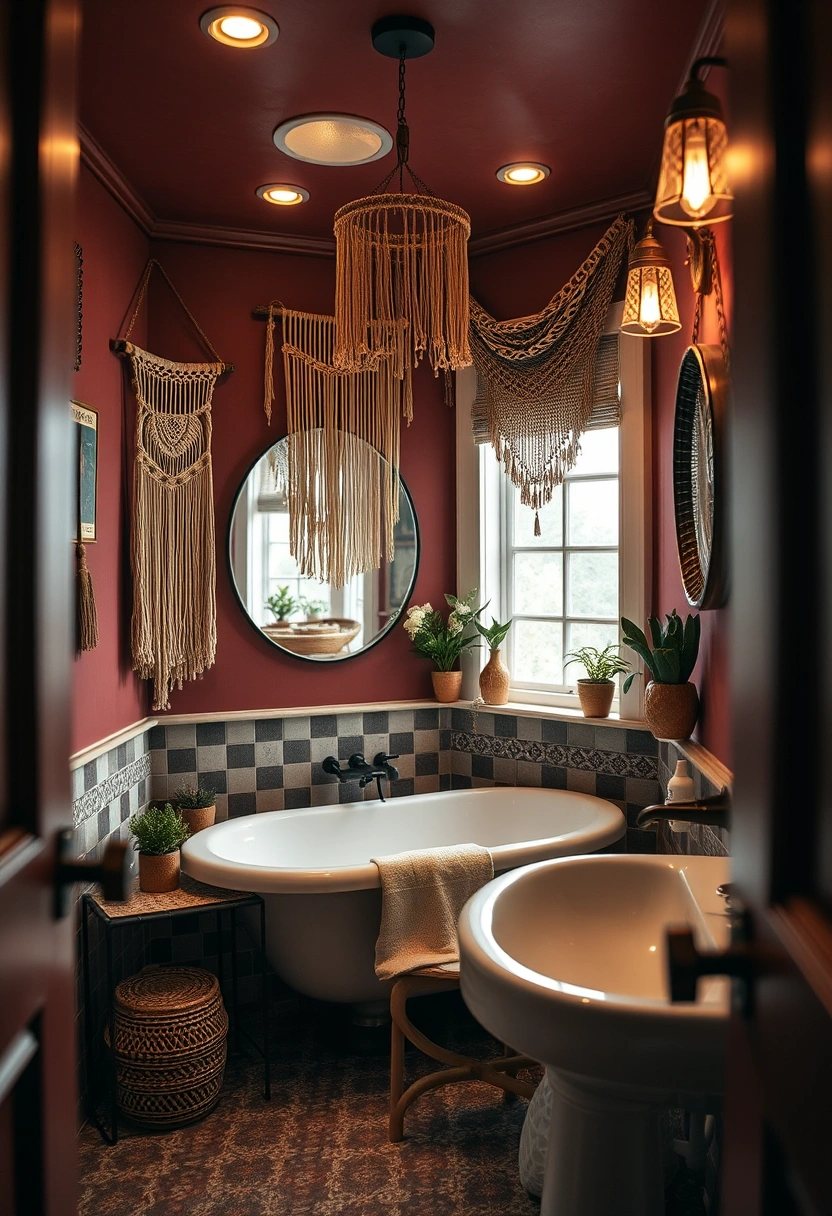 Vintage modern bathroom ideas 13
