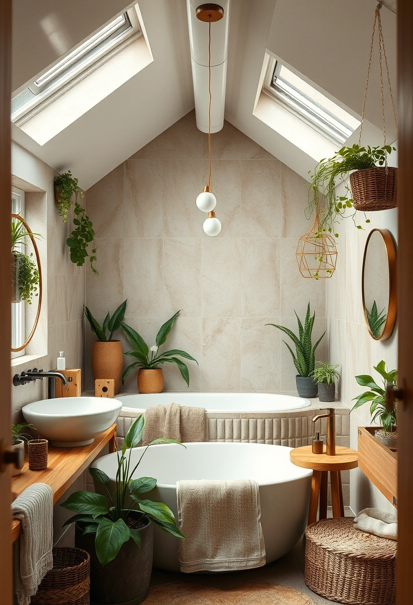 Vintage modern bathroom ideas 19