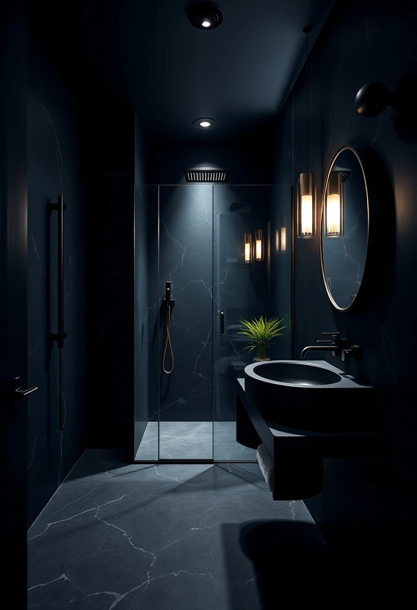 Vintage modern bathroom ideas 7