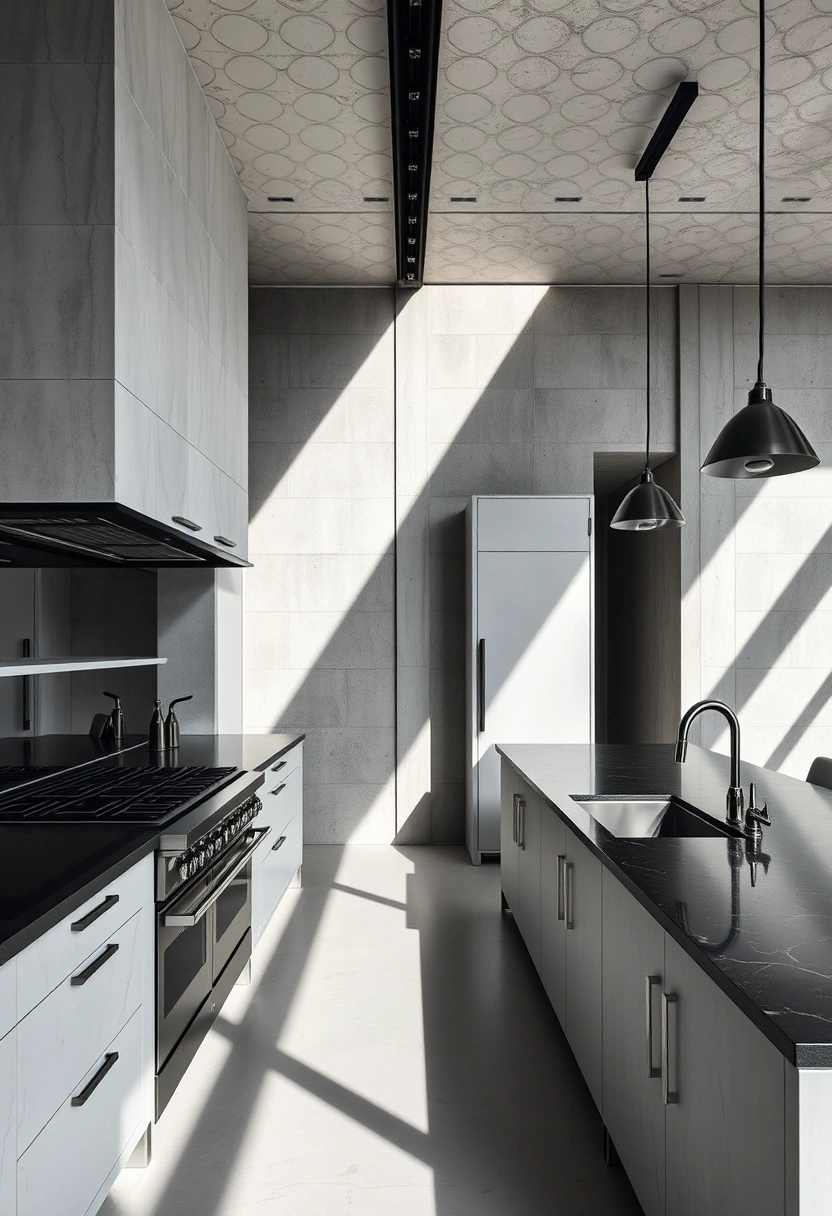 White cabinets black granite countertops ideas 12