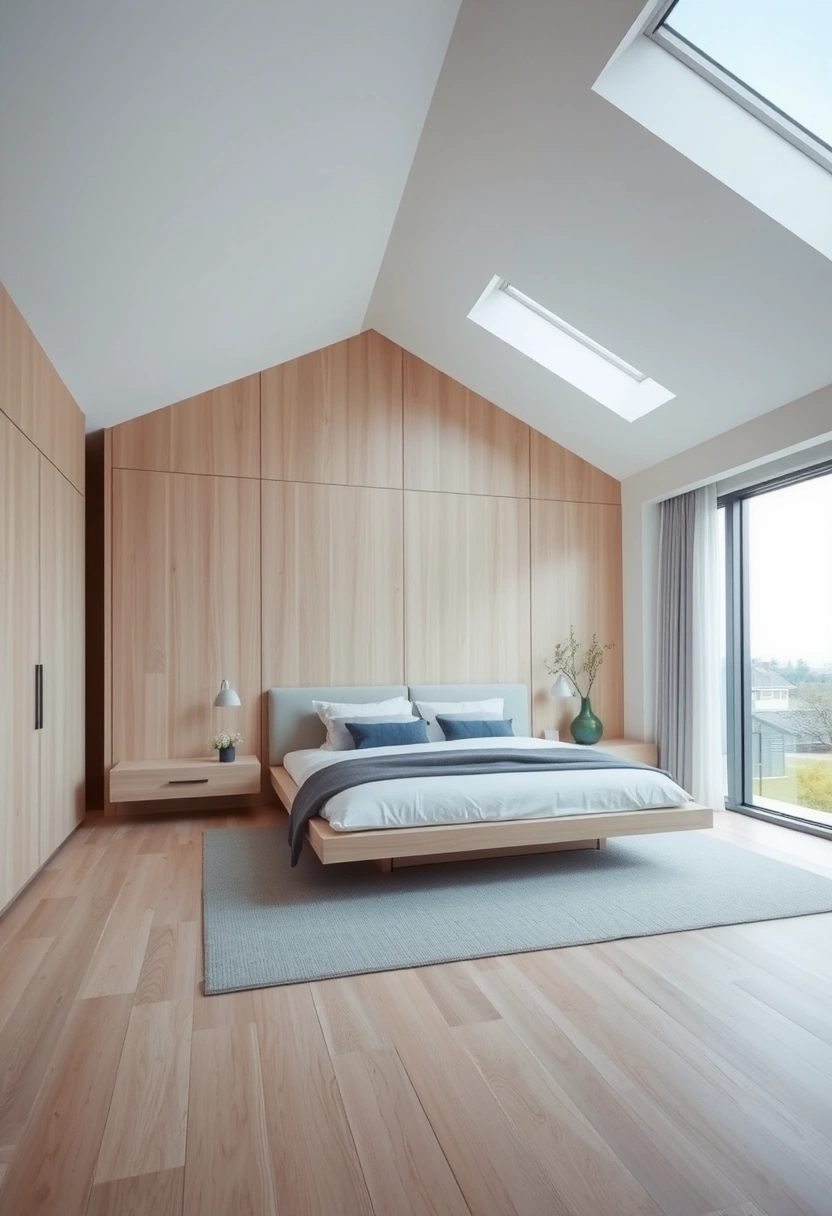 White oak bedroom ideas 7