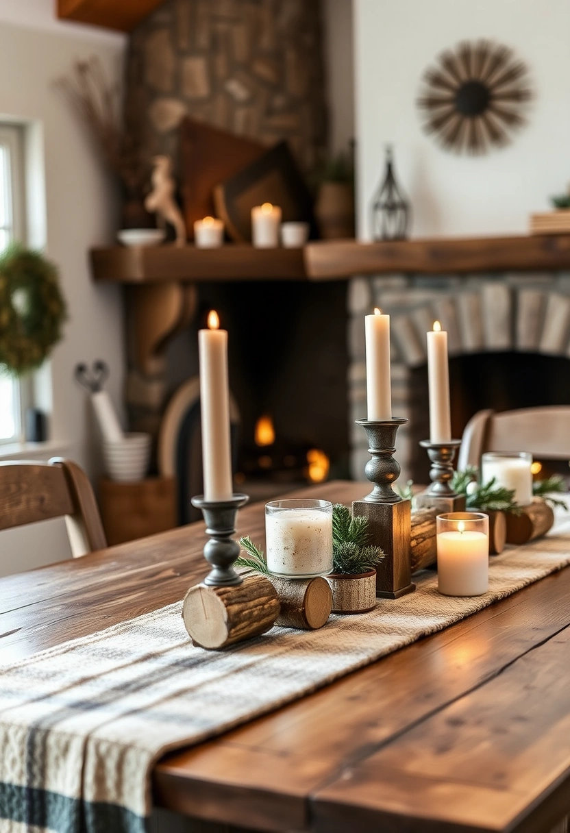 Winter table decor ideas 11