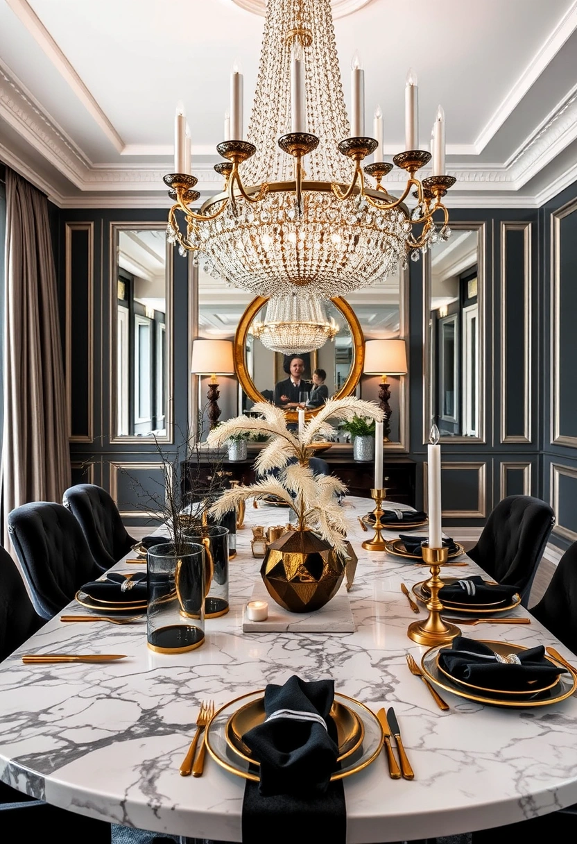 Winter table decor ideas 19