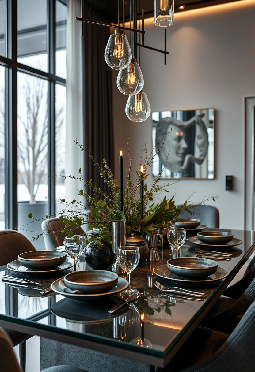 Winter table decor ideas 4
