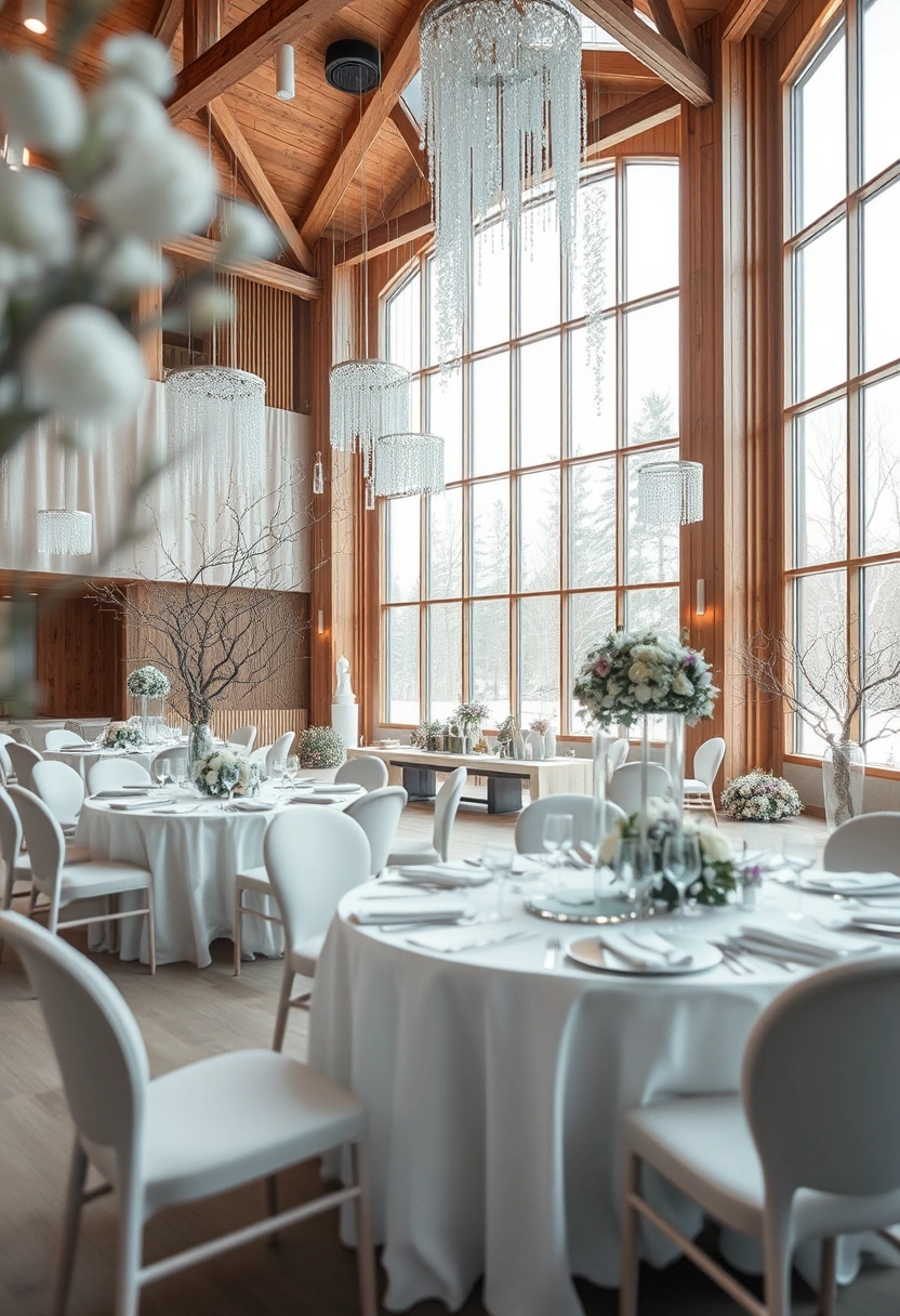 Winter wedding decor ideas 3