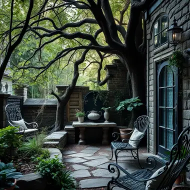 Witchy backyard ideas 1