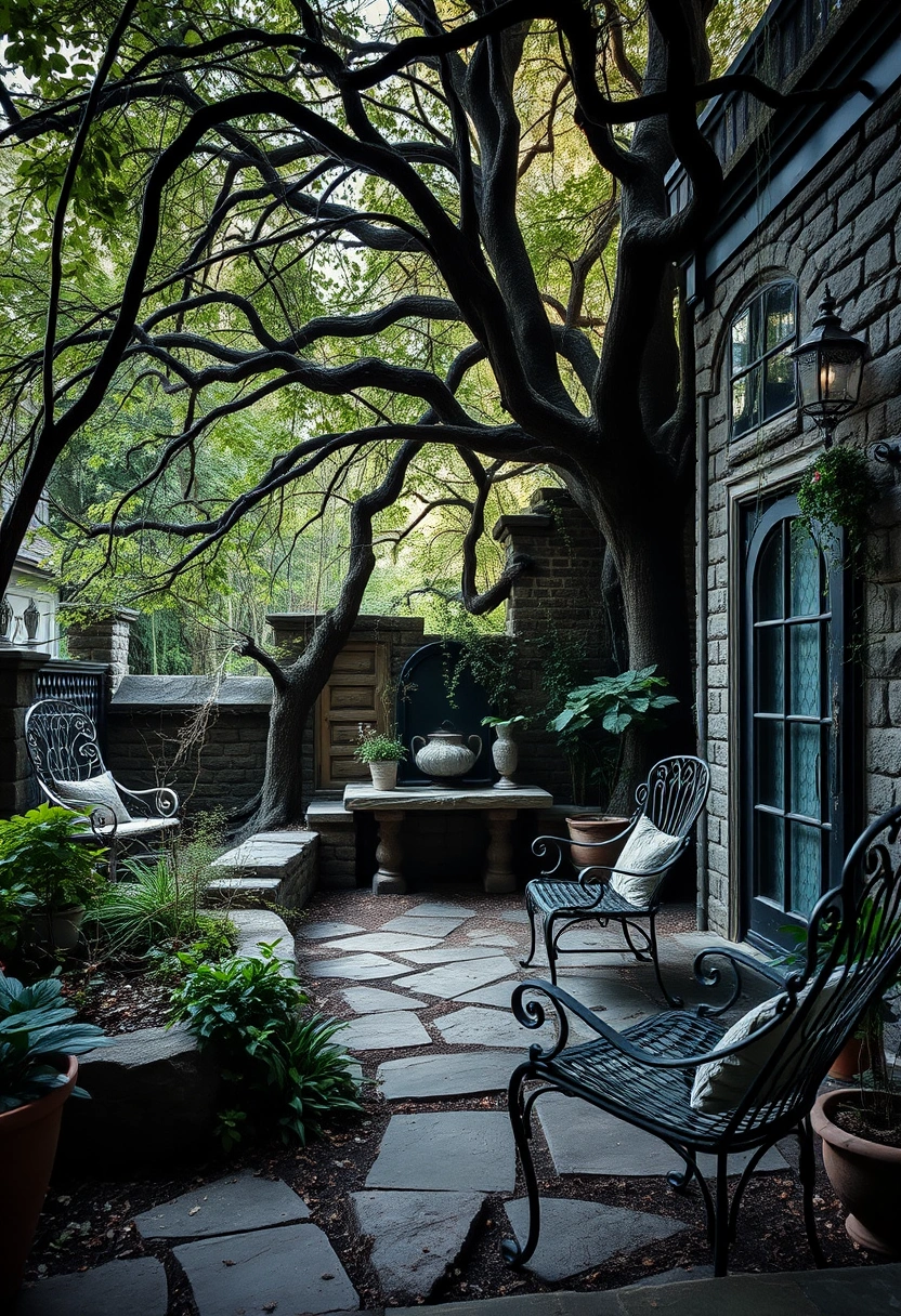 Witchy backyard ideas 1
