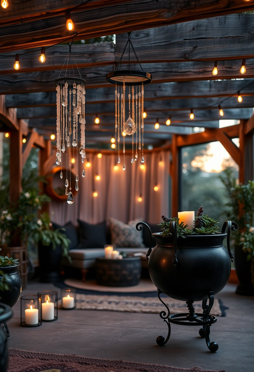 Witchy backyard ideas 2