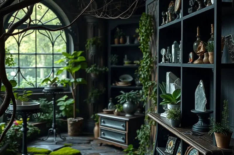 Witchy garden ideas 1