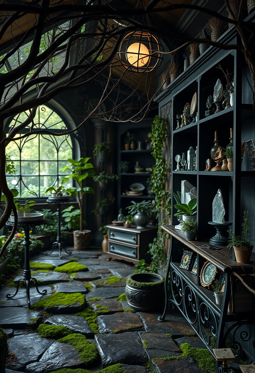 Witchy garden ideas 1