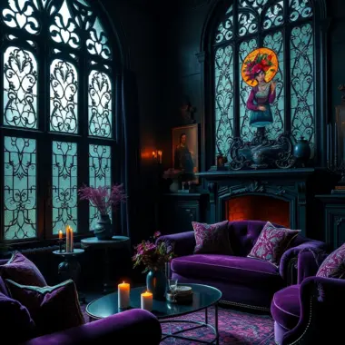 Witchy living room ideas 1