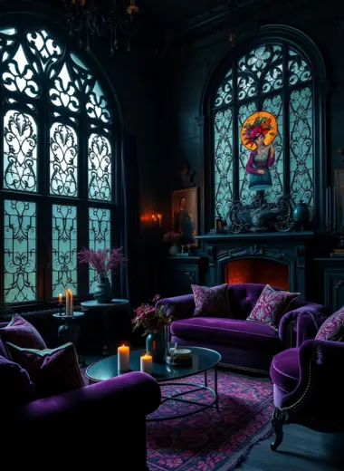 Witchy living room ideas 1