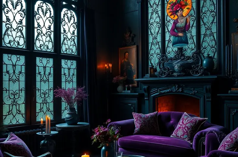 Witchy living room ideas 1