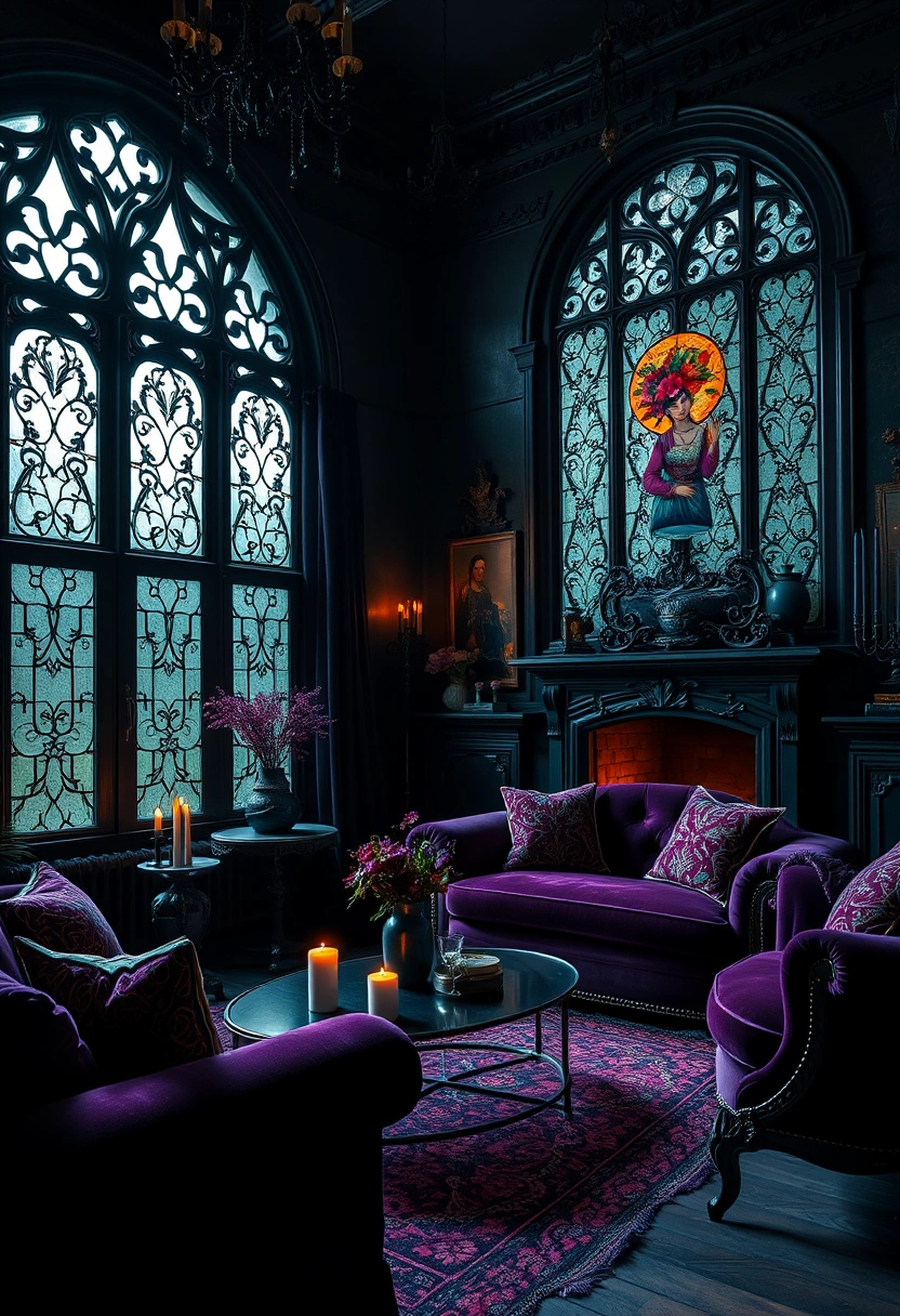 Witchy living room ideas 1